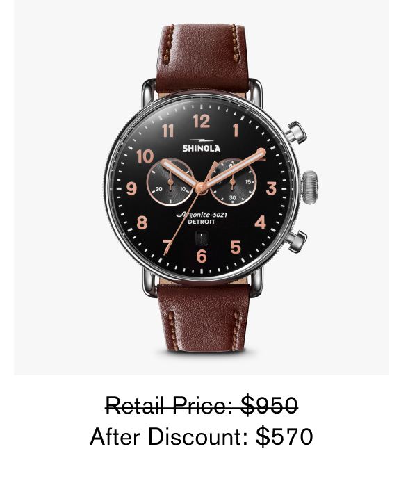 Retail Price: $950 After Discount: $570