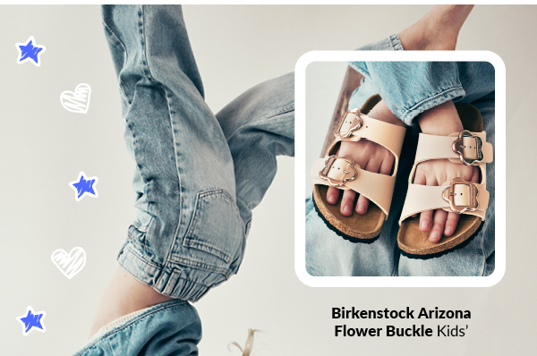 Birkenstock Arizona Flower Buckle Kids'