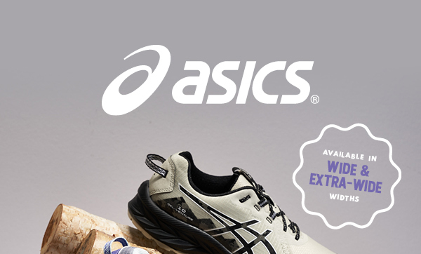 asics AVAILABLE IN WIDE & EXTRA-WIDE WIDTHS