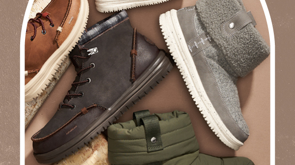 BOOT SEASON is here with heydude