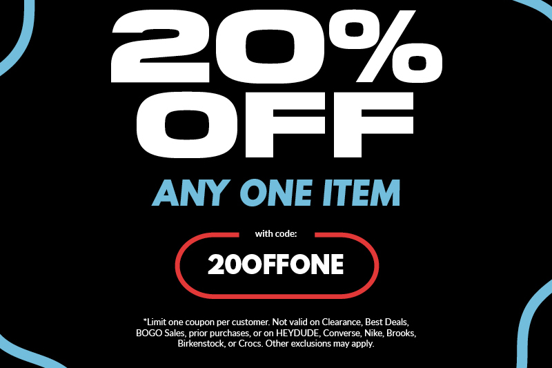 Black Friday Deals start now! 20% off one item, exclusions apply