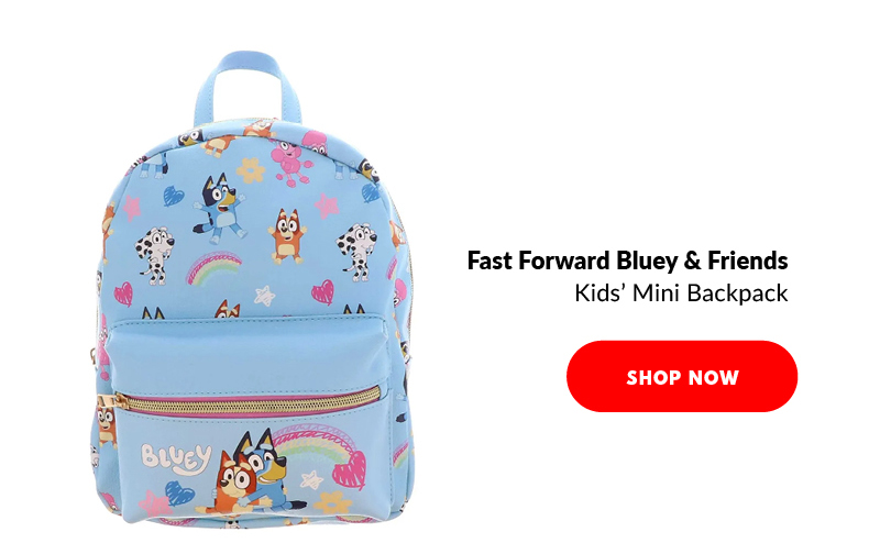 Fast Forward Bluey & Friends Kids' Mini Backpack SHOP NOW