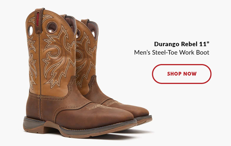 Durango Rebel 11" Flag Men's Steel-Toe Work Boot SHOP NOW