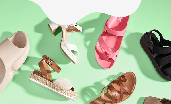 BOGO 50% OFF Sandals and Dress shoes