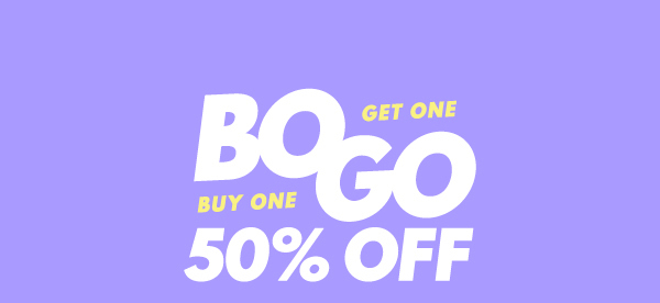 BOGO 50% OFF Kids' Shoes!