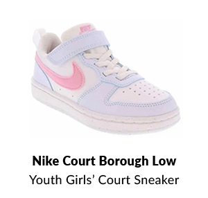 Nike Court Borough Low Youth Girls' Court Sneaker