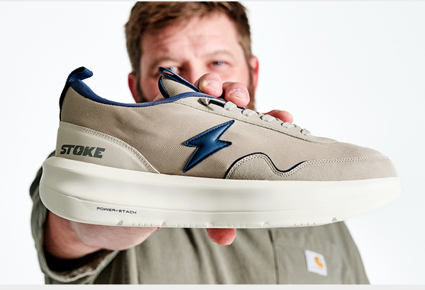 New Brand! Now Carrying STOKE footwear.