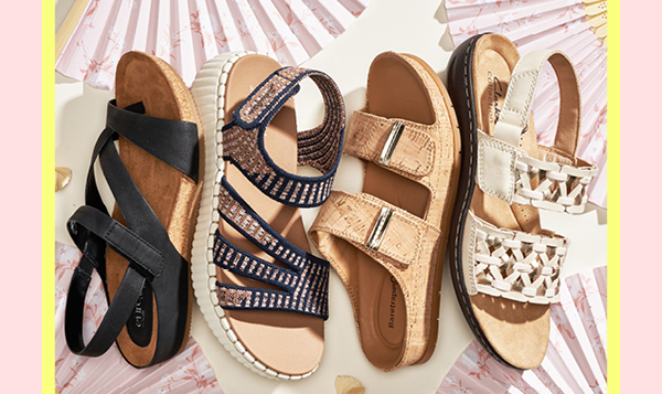 Shop Mother's Day Gift Ideas! Comfort Sandals for Mom!