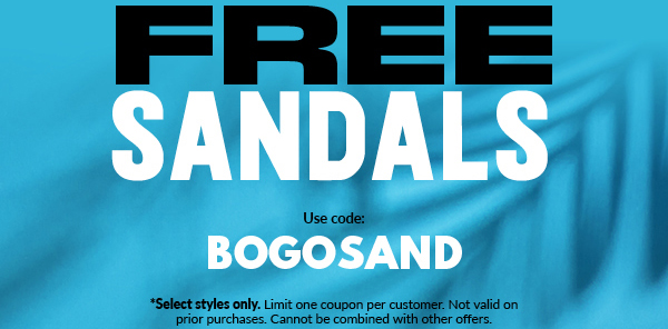Shop BOGO Free Sandals online now!
