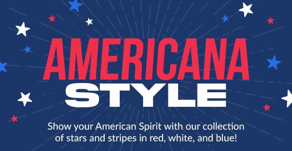 Americana style shoes! Shop online now!