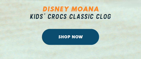 Shop Disney's Moana Crocs!