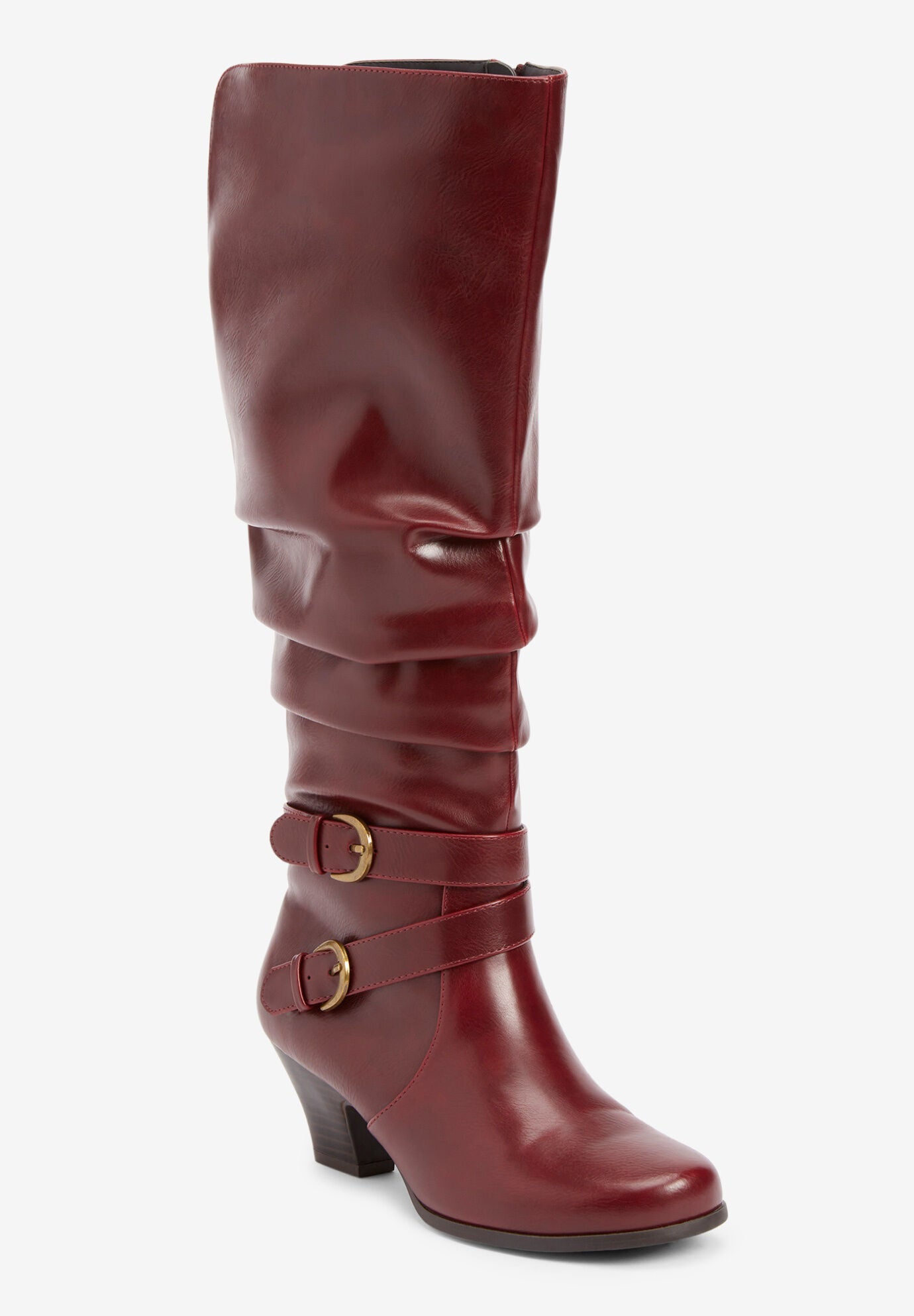 The Cleo Tall Wide Calf Boot By Comfortview﻿