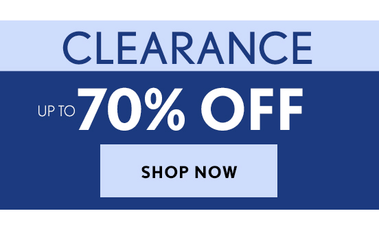 Clearance Up To 70% OFF