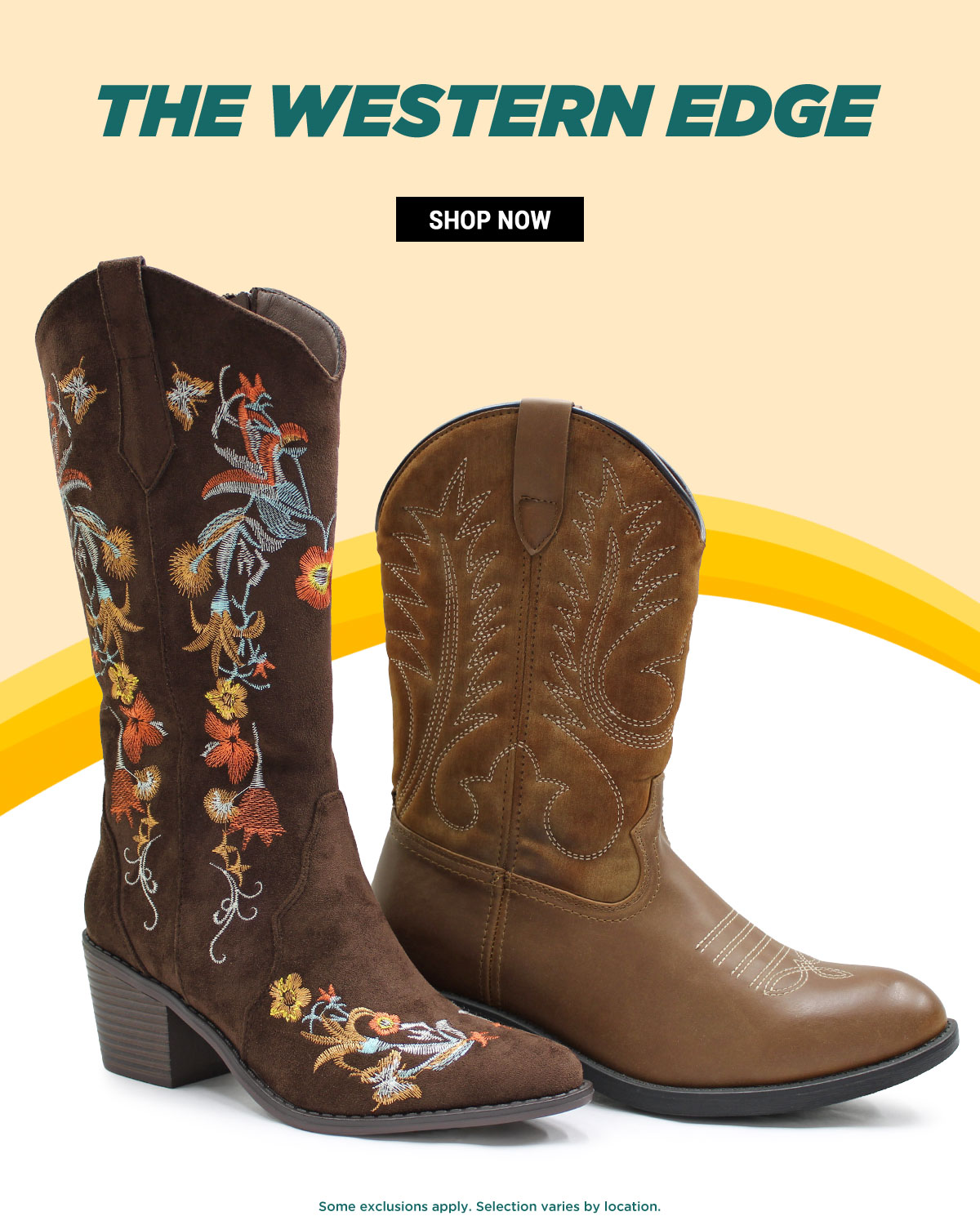 The Western Edge - Shop Now (Some exclusions apply. Selection varies by location)
