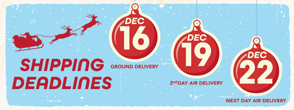Shipping Deadlines