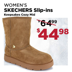 Women's Skechers Slip-ins Keepsakes Cozy Mid - $44.98