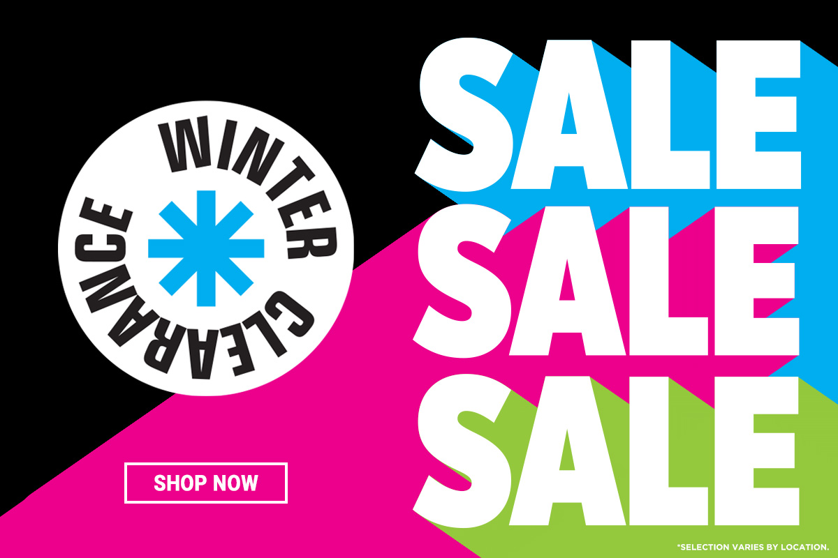 Winter Clearance. Sale Sale Sale. Shop Now. 