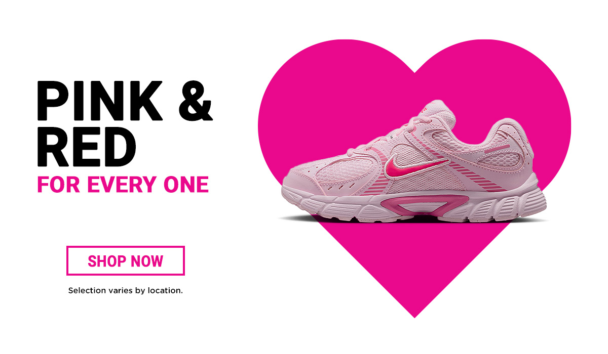 Pink and Red For Every One. Shop Now. 