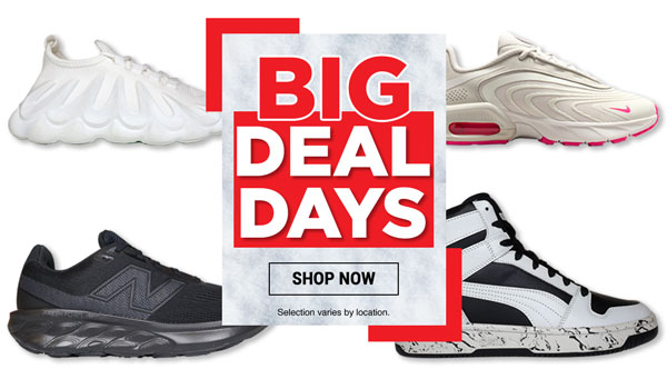 Big deal days. Shop now. Selection varies by location.