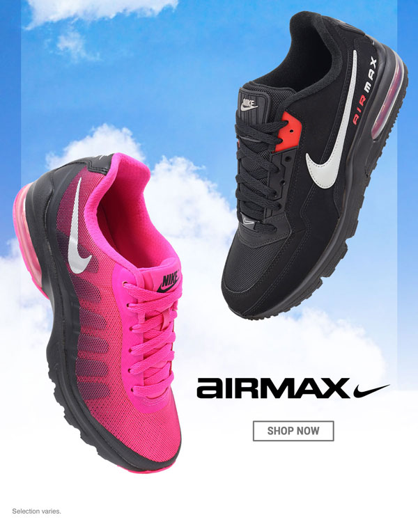 Nike Air Max. Shop Now. Selection Varies. 