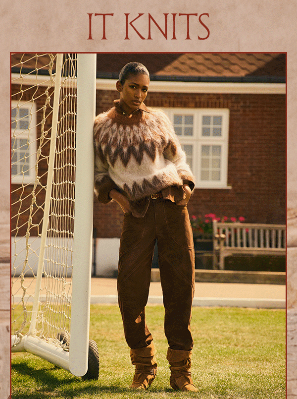 It knits