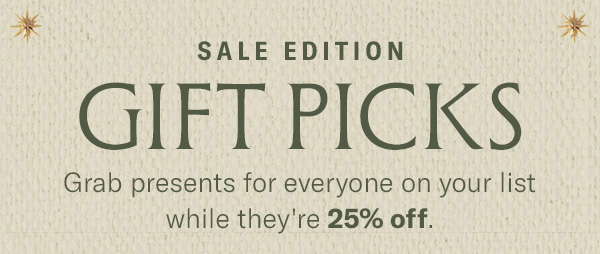 Gift Picks - Sale Edition