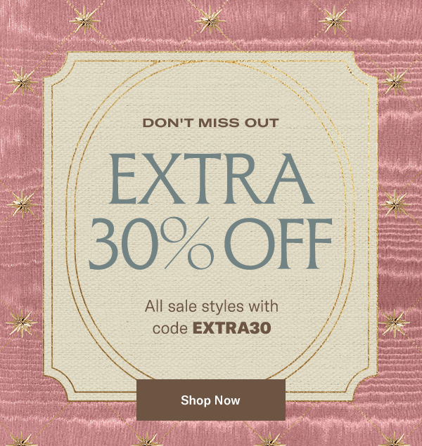 Extra 30% Off