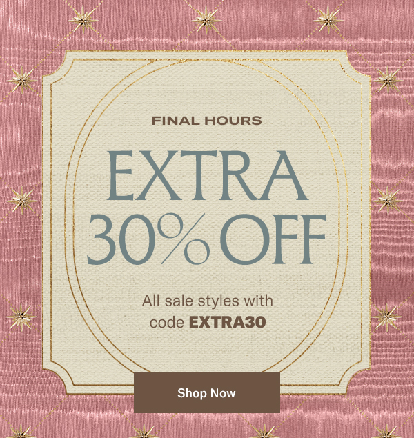 Extra 30% Off