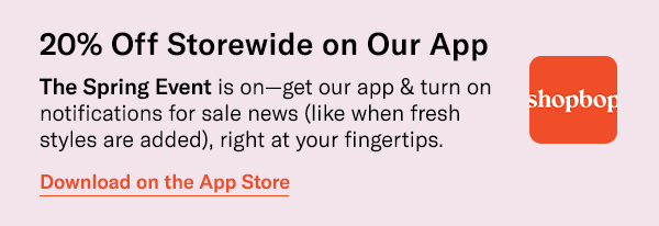 The Shopbop App Mobile