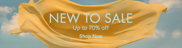 New to Sale - Up to 70% Off
