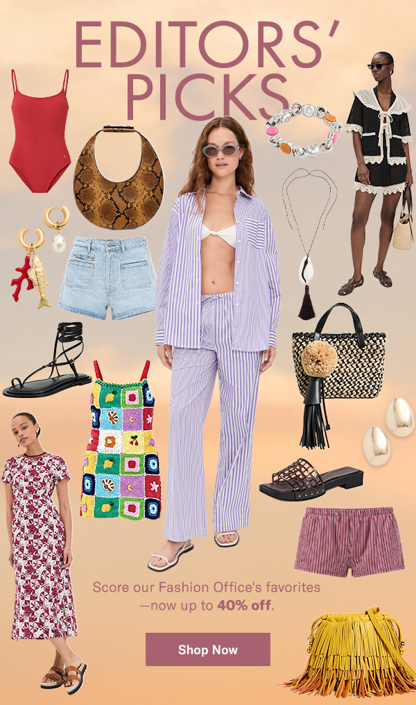 Editors' Picks: Score our Fashion Office's favorites - now yp to 40% off.