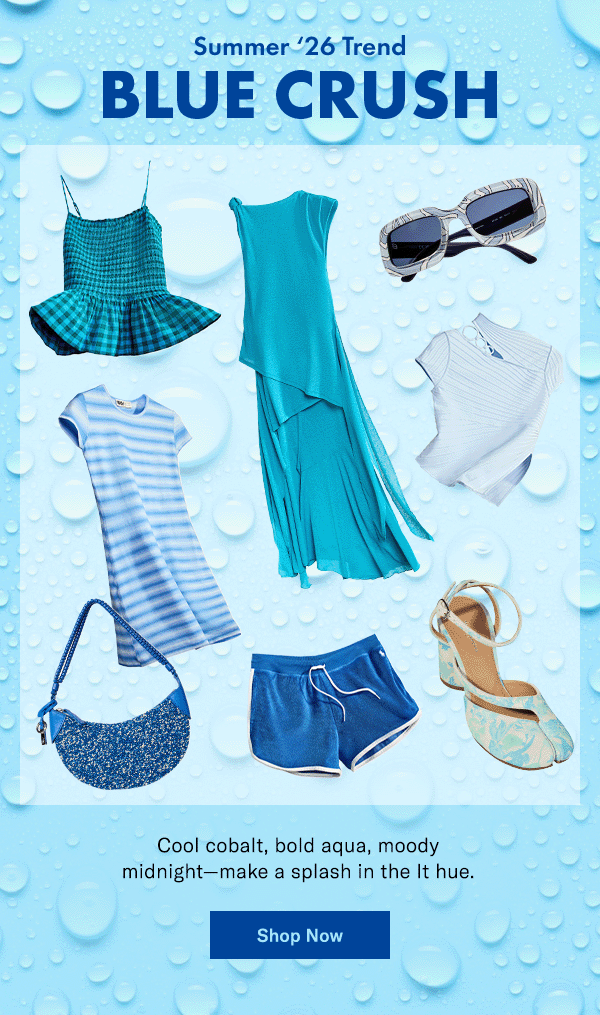 Summer Trend: Blue Crush