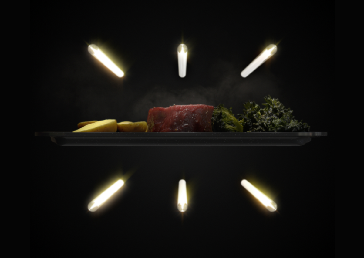 The Brava's unique and powerful light array cooks food like never before. Brilliant!