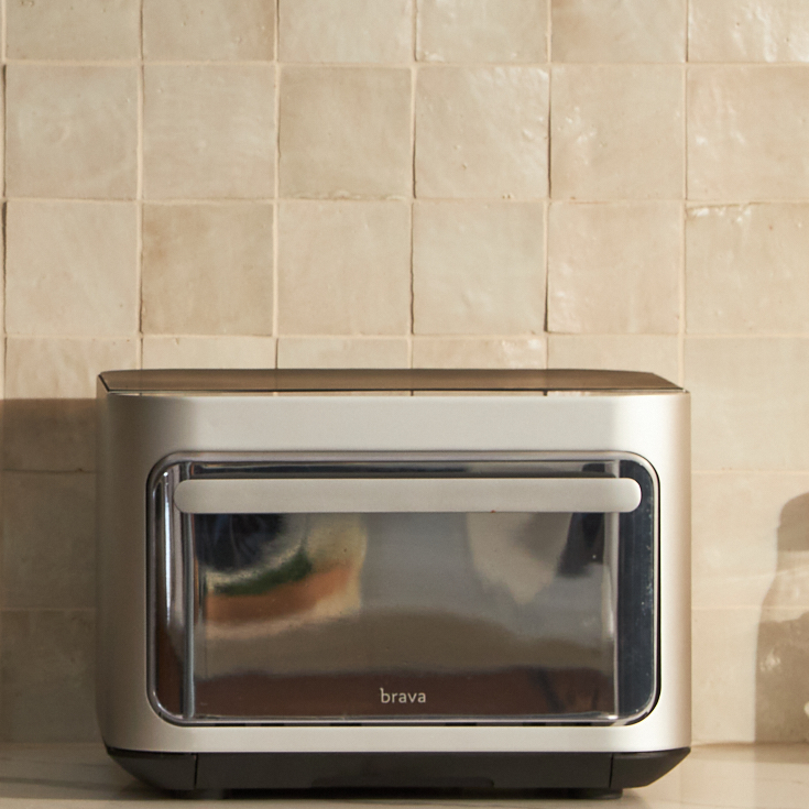 Brava Glass on a kitchen countertop