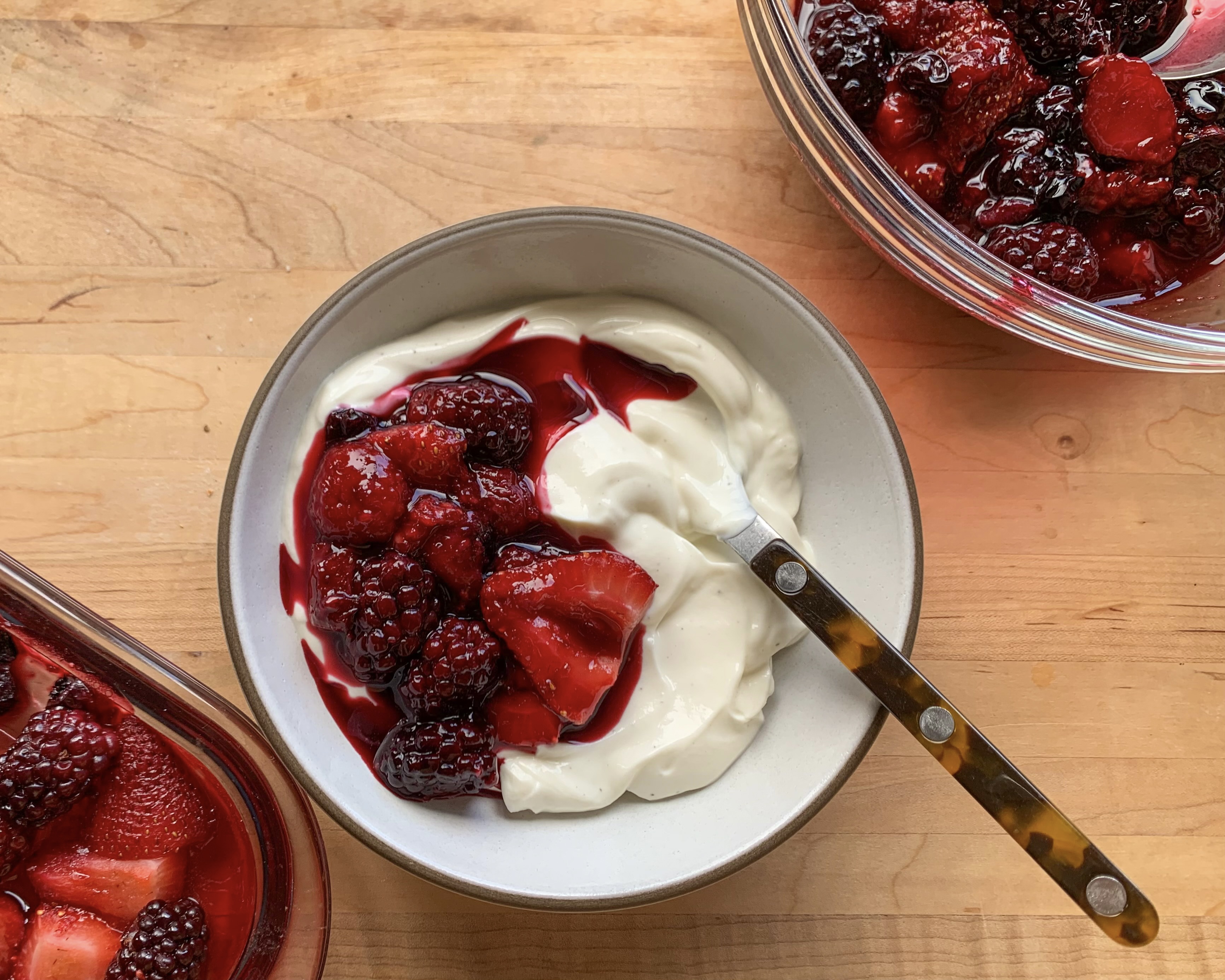Roasted Summer Berries