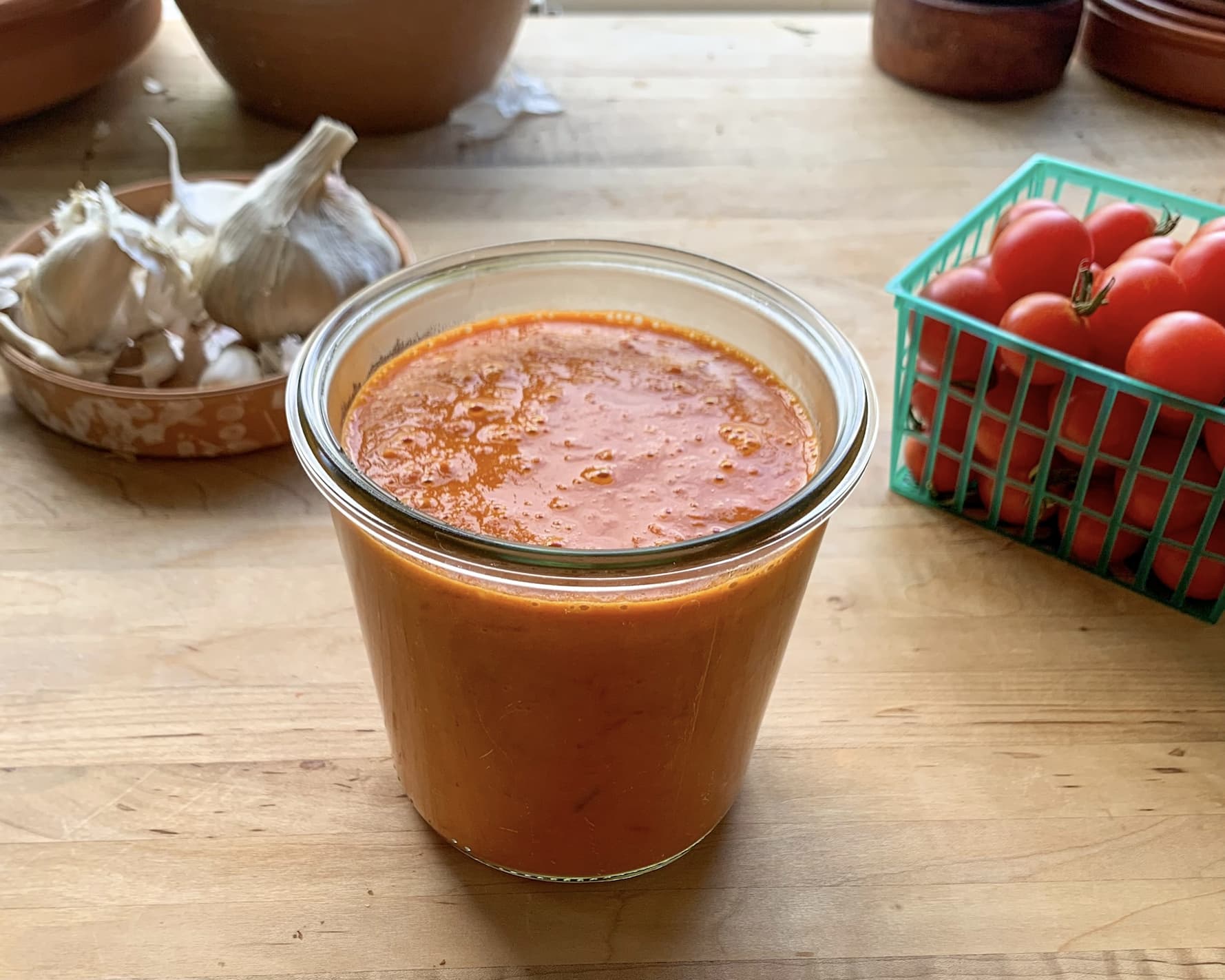Roasted Tomato Vinaigrette