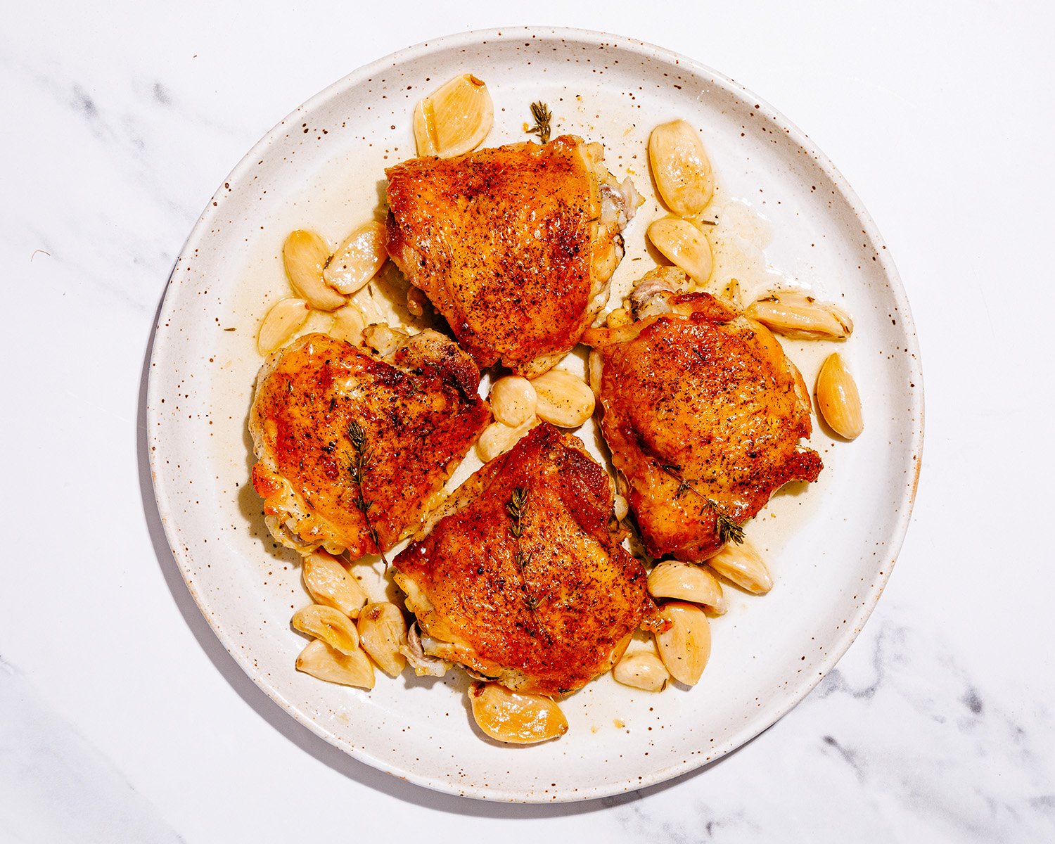 20 Clove Garlic Chicken