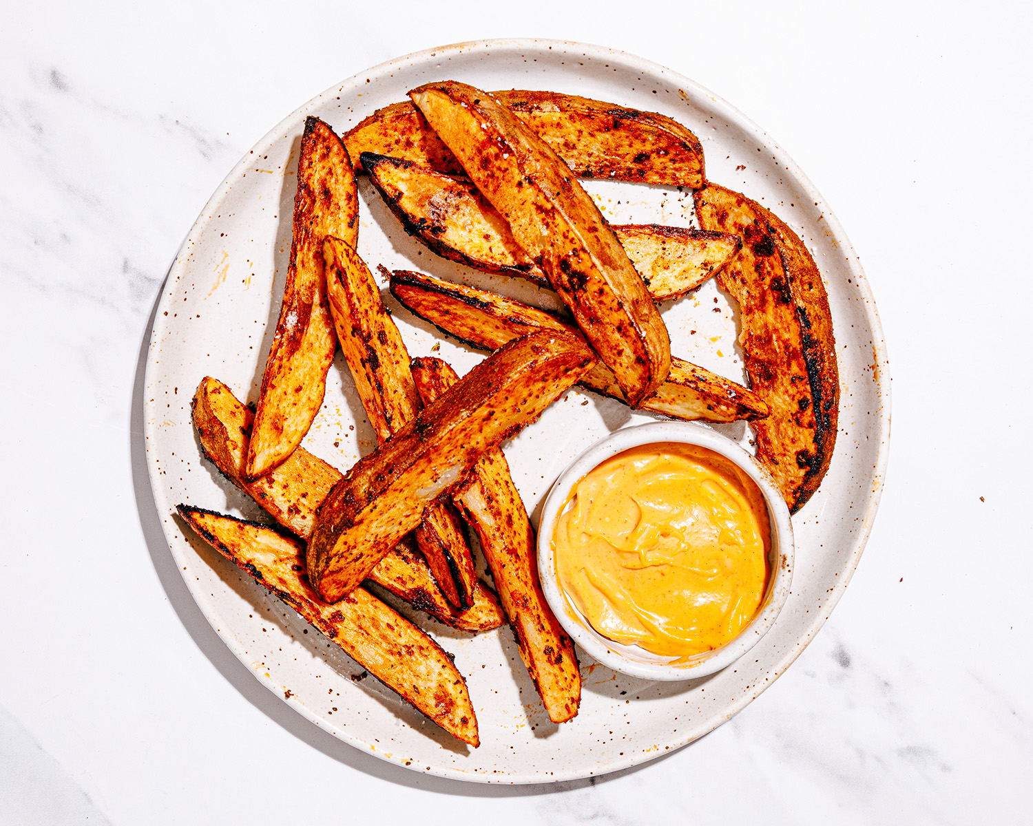 Spiced Sweet Potato Wedges