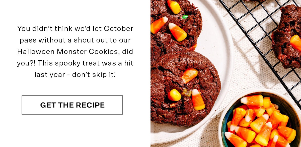 Halloween Monster Cookie Recipe