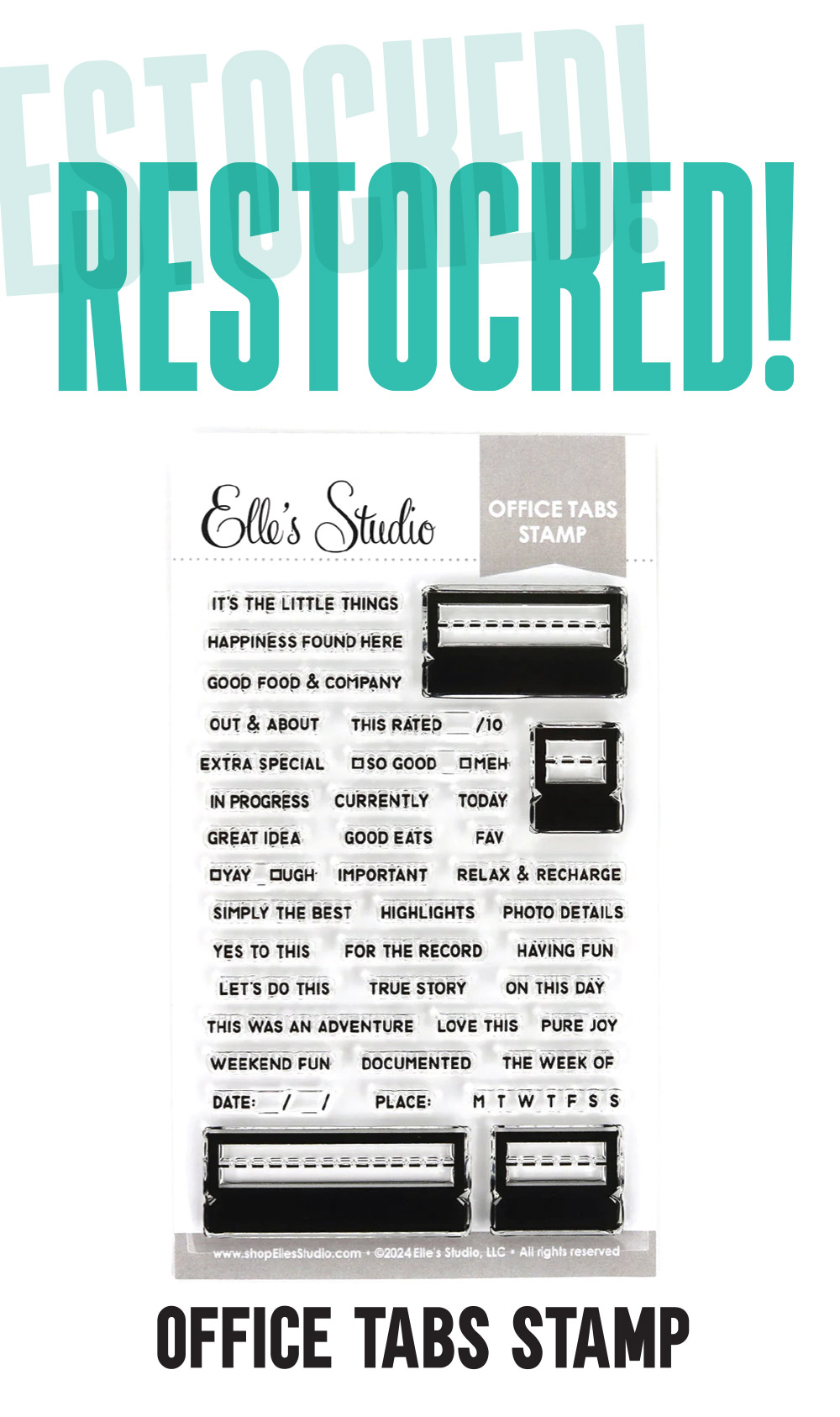 These stamps have been restocked!