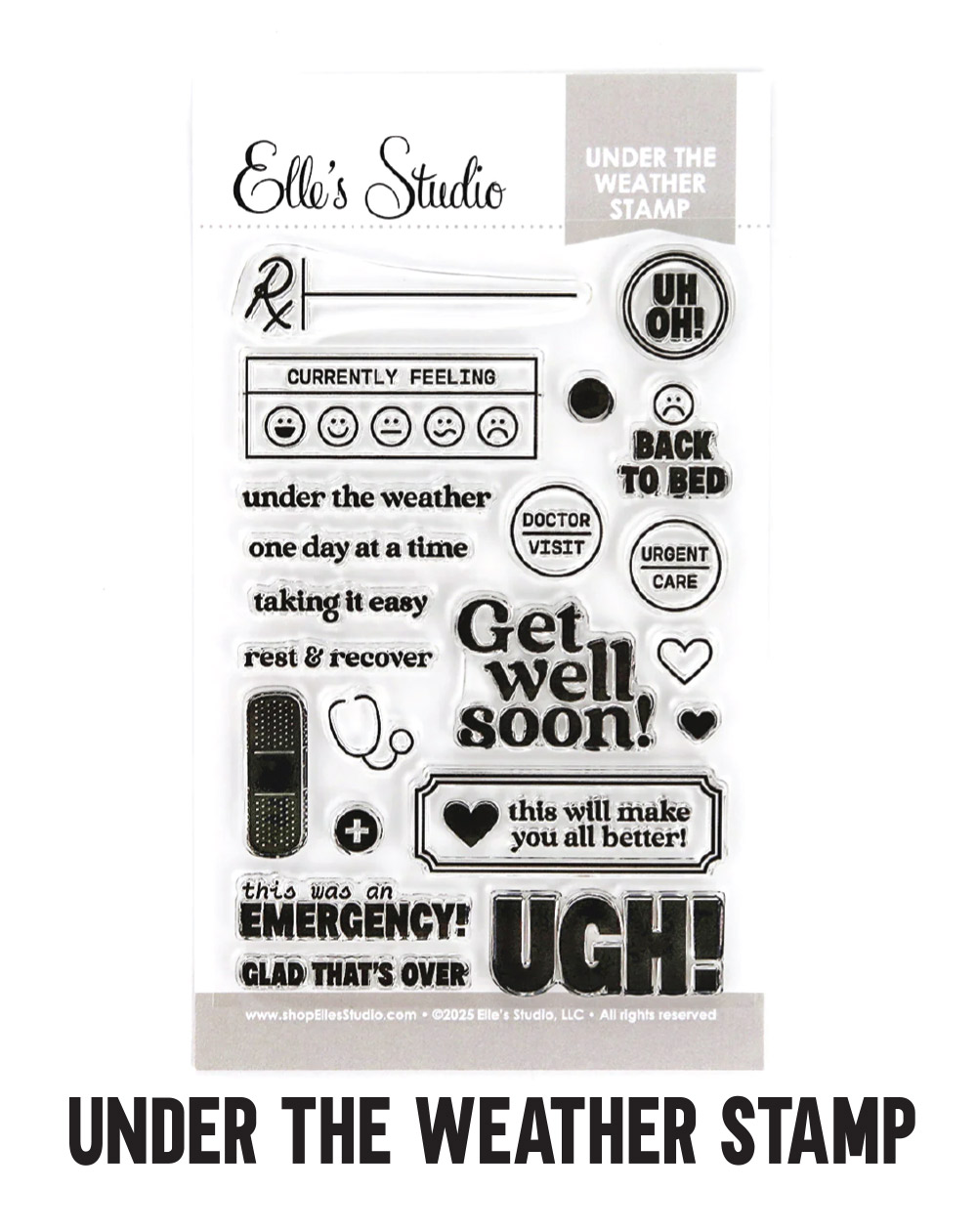 Under The Weather Stamp
