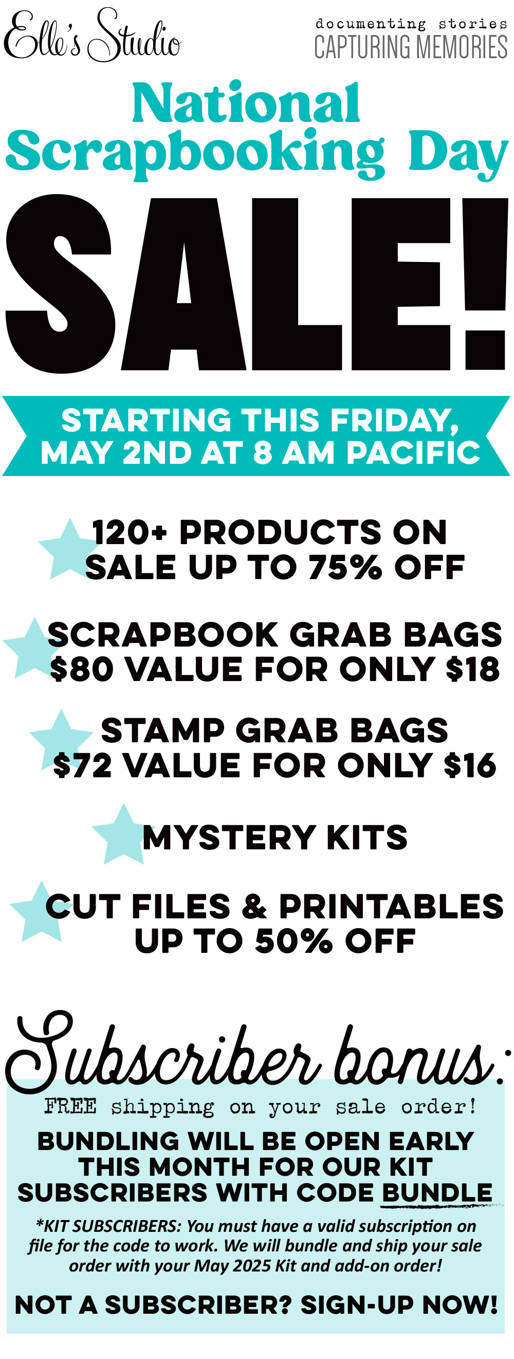Our BIG SALE starts this Friday!
