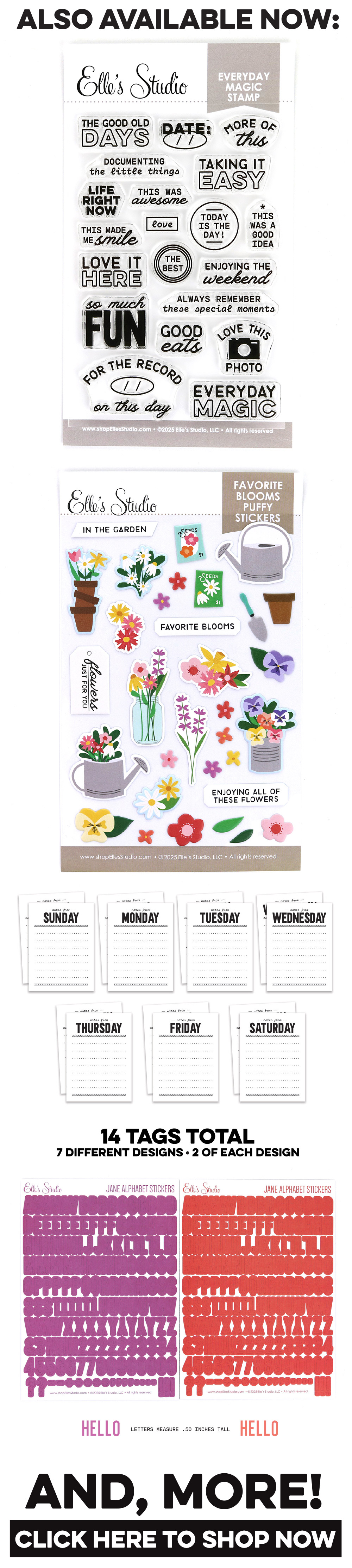 Don't miss all of these new and exclusive products!