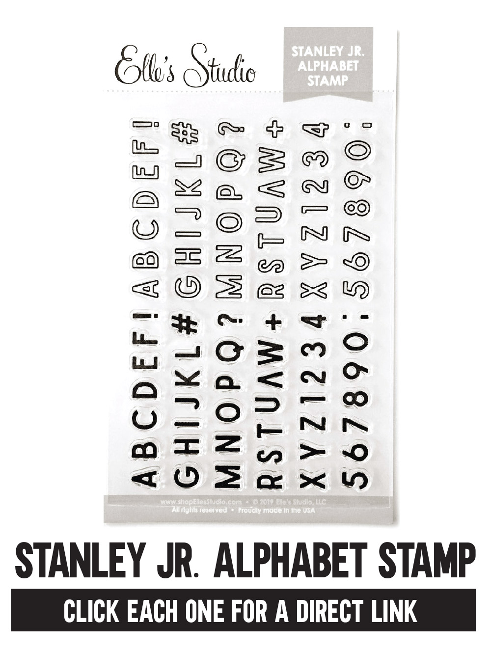 Restocked: Stanley Jr. Alphabet Stamp