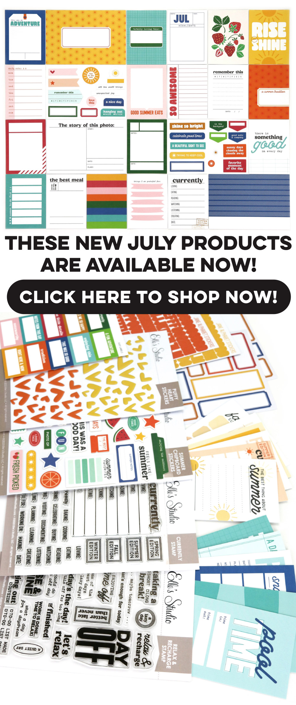 Shop our new products for July!