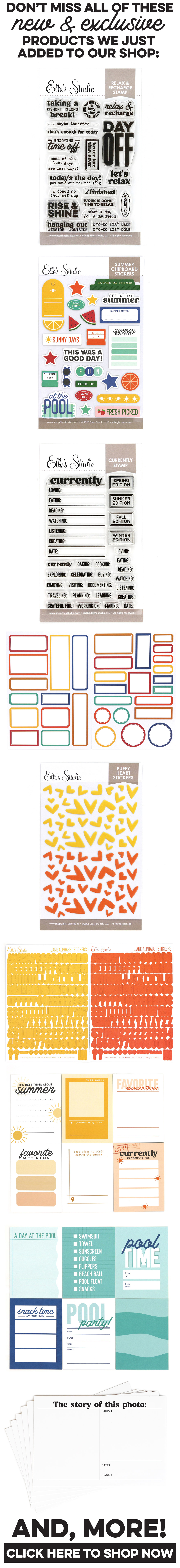 Don't miss all of these new and exclusive products!