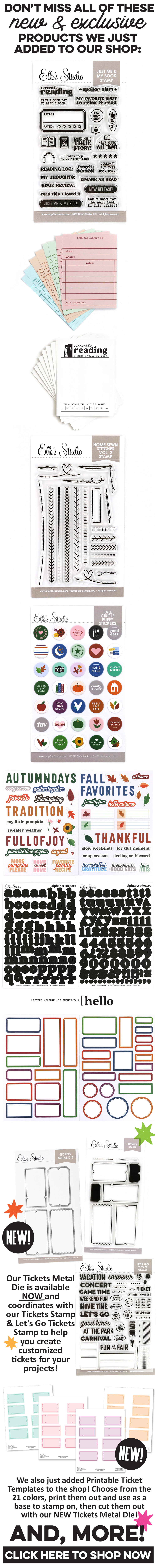 Don't miss all of these new and exclusive products!