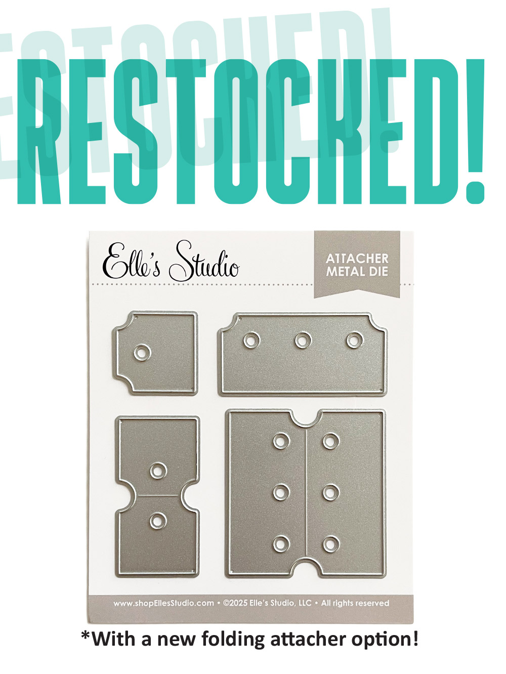Restocked: Attacher Metal Die