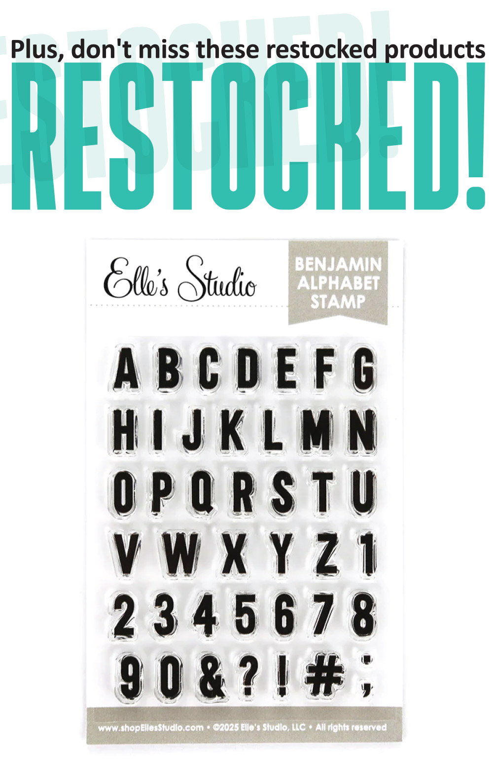 Restocked: Benjamin Stamp