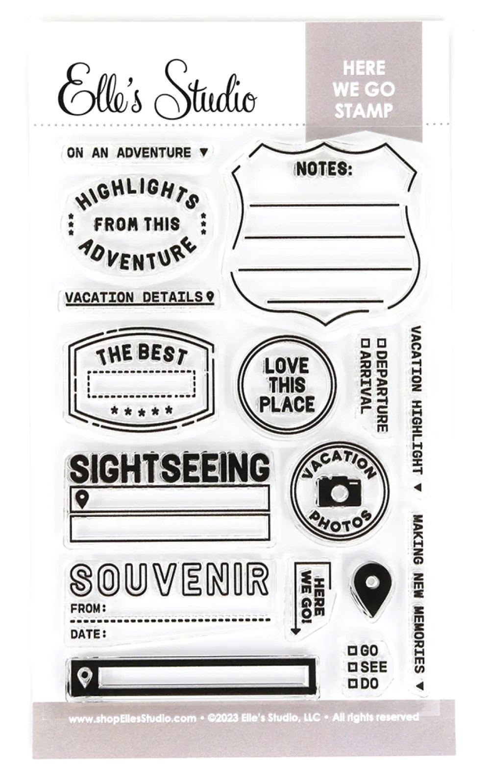 Restocked: Here We Go Stamp
